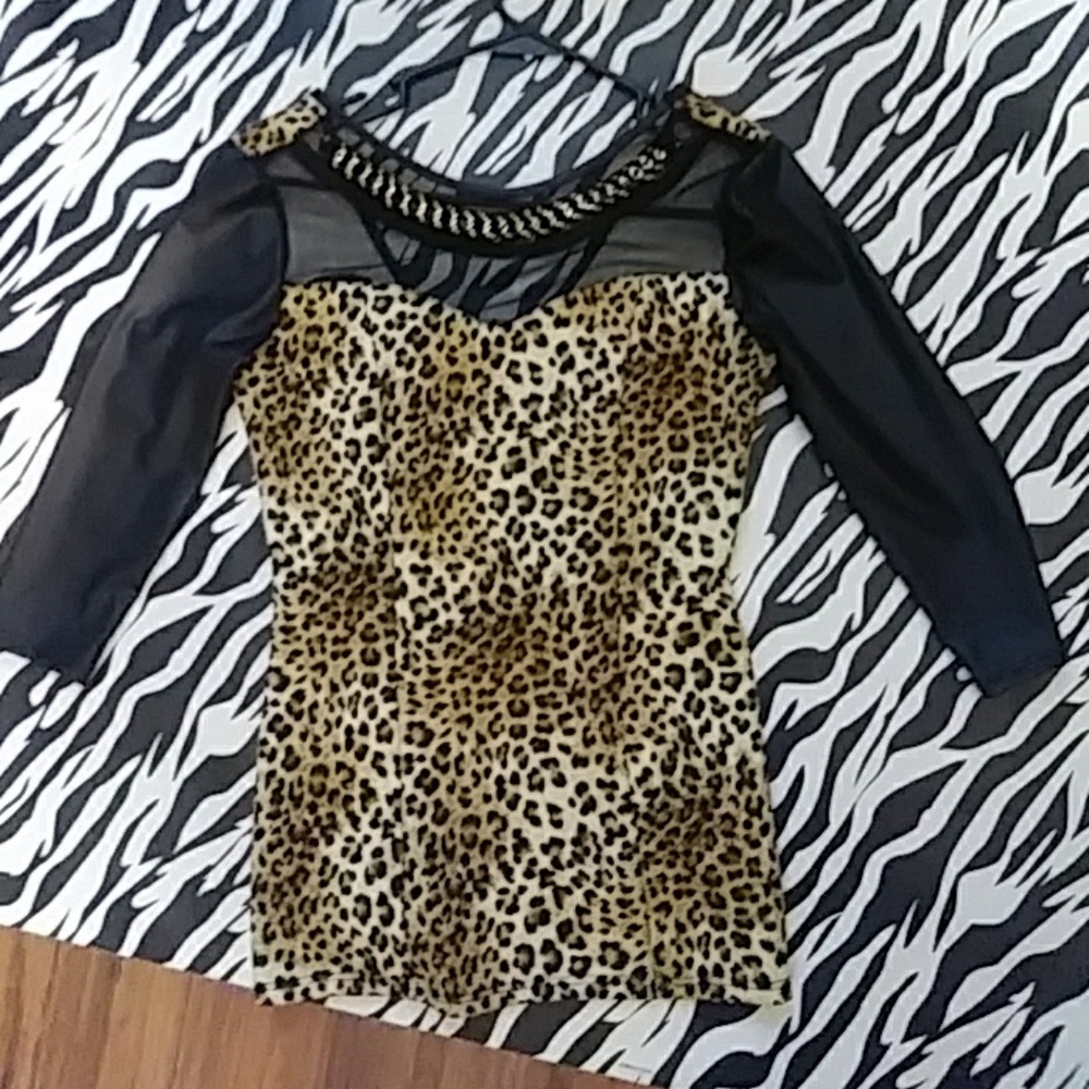 Beautiful animal print blouse
